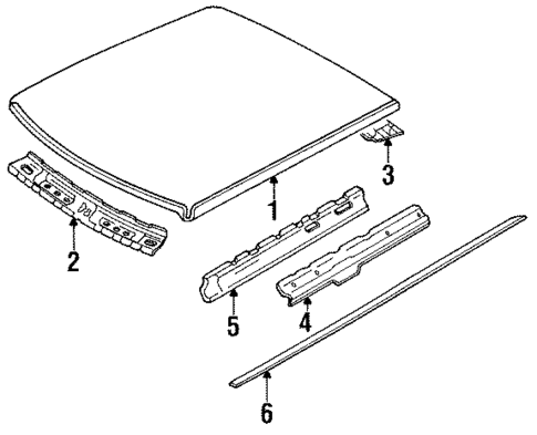 Roof for 1985 Mazda GLC #0
