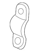 53435S5AA00 - Steering: Gear Assembly Stiffener for Honda: Civic Image