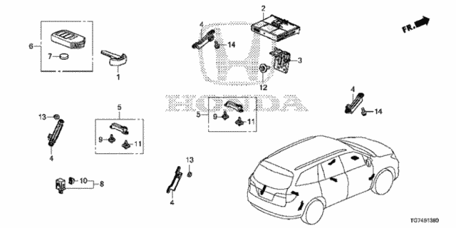 Smart Unit for 2016 Honda Pilot #0