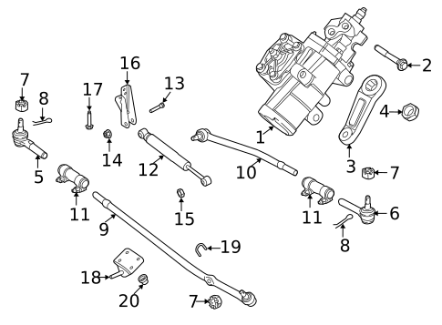 Steering Gear & Linkage for 2023 Ford E-350 Super Duty #2