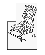 81126SZNA52 - Body: Seat Frame for Acura: ZDX Image