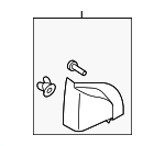 87650H9020WK - : Inner Cover for Kia: Rio Image