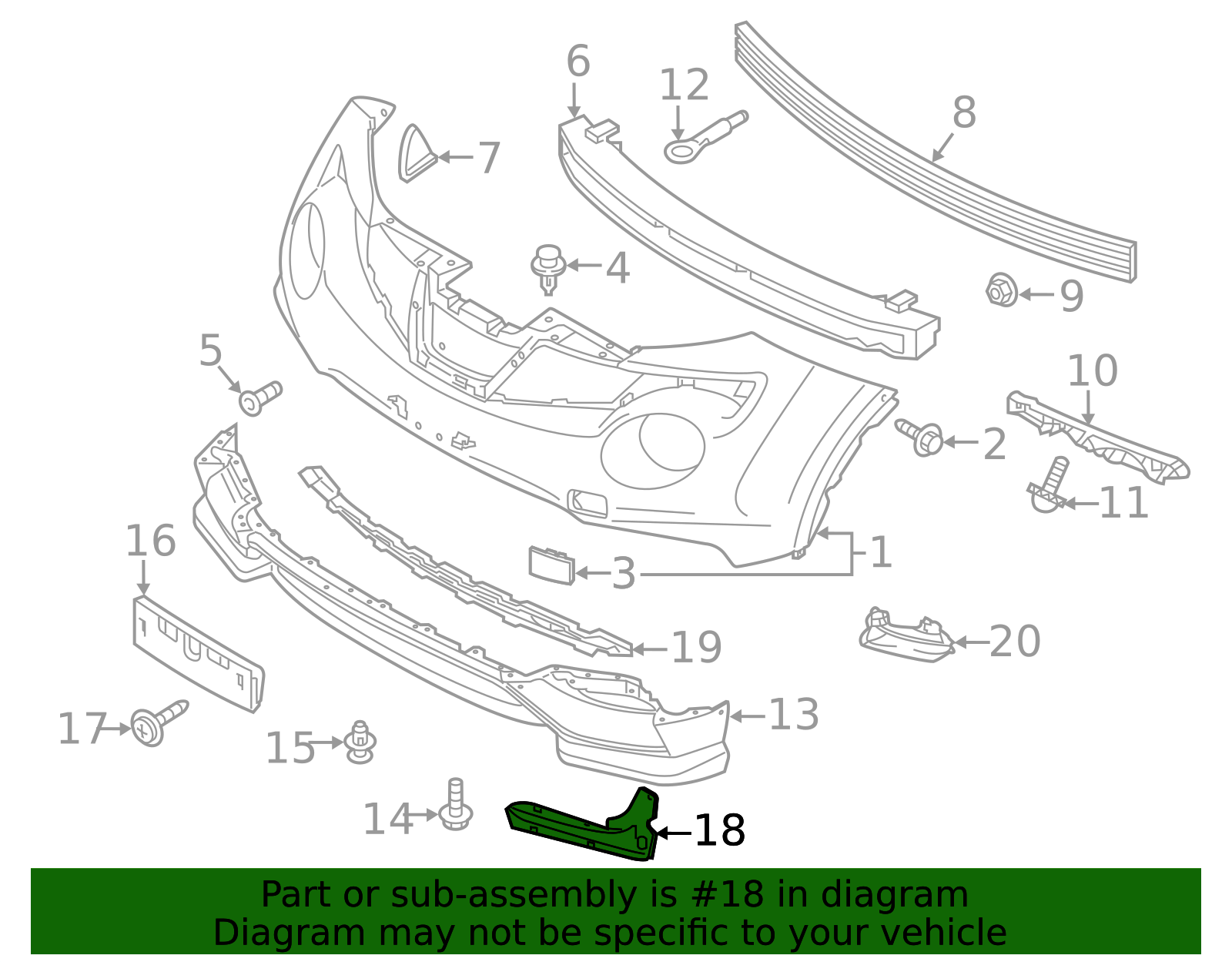 2013-2017 Nissan Juke Brake Air Duct 63865-3YW0A | My Nissan Part