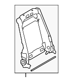 BL3Z1564417MA - Body: Seat Back Frame for Ford Image