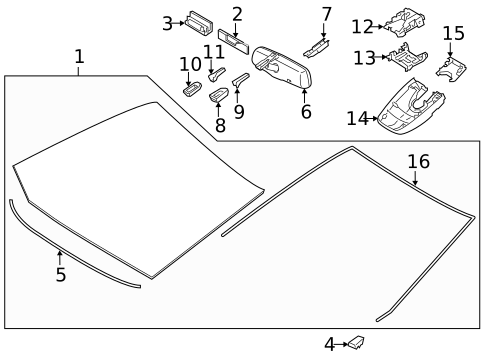 Reveal Moldings for 2018 Toyota Avalon #0