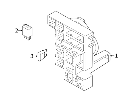 Fuse & Relay for 2015 Porsche Cayenne #2
