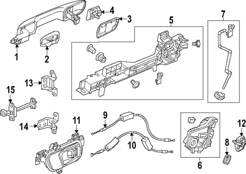 Rear Door for 2024 Honda CR-V #0