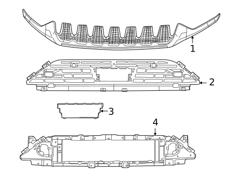 Grille for 2024 Jeep Wagoneer S #0