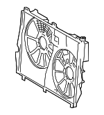 167110P330 - : Fan Shroud for Lexus: RX350 Image
