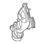 6510900907 - : Air Duct for Mercedes-Benz Image