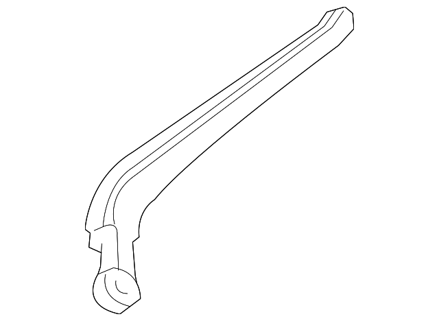 thumbnail image 2 of Rear Windshield Wiper Arm & Blade For 2003-2009 Toyota 4Runner – Direct Replacement, ABS & Rubber 2 of 6