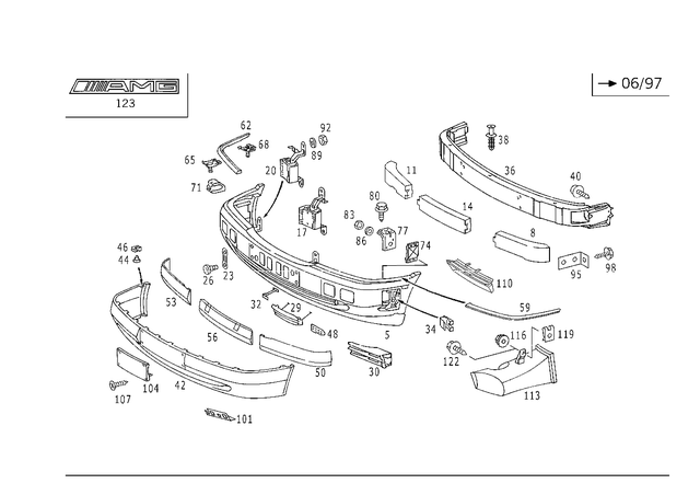 WA2028850625 - Attachment Parts: Panelling for Mercedes-Benz: C220, C230 Image image