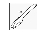 DM5Z5803599AA - Body: Windshield Pillar Trim for FORD Image