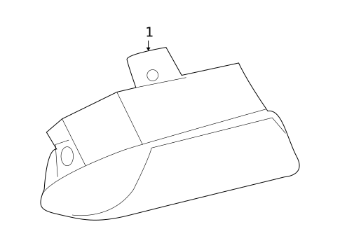 License Lamps for 2010 Lexus RX450h #0