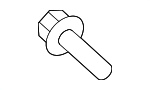 284172F000 - Engine: Heat Shield Bolt for Kia Image