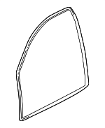 1J3867366KFKM - Body: Weatherstrip for Volkswagen: Golf Image