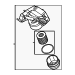 263102T010 - : Oil Filter Housing for Hyundai Image