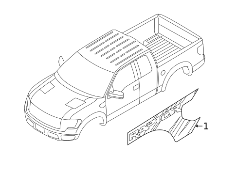 Decals for 2012 Ford F-150 #0