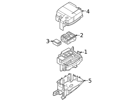 Fuse & Relay for 2024 Kia Sorento #0