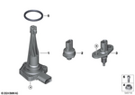 12615A740A2 - Engine Electrical System: Oil Levelling Sensor for BMW Image