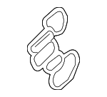 15825P8AA01 - Engine: Oil Filter Housing Gasket for Acura Image