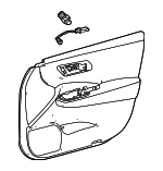6762030T80C5 - Body: Door Trim Panel for Toyota: Crown Signia Image