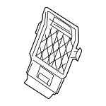 2216804050 - Body: Compartment Box for Mercedes-Benz Image