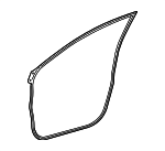 678620E140 - Body: Door Weather-strip for Lexus: RX350, RX350h, RX450h+, RX500h Image