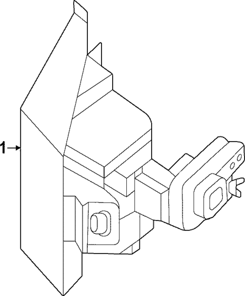 License Lamps for 2022 Hyundai Santa Cruz #0