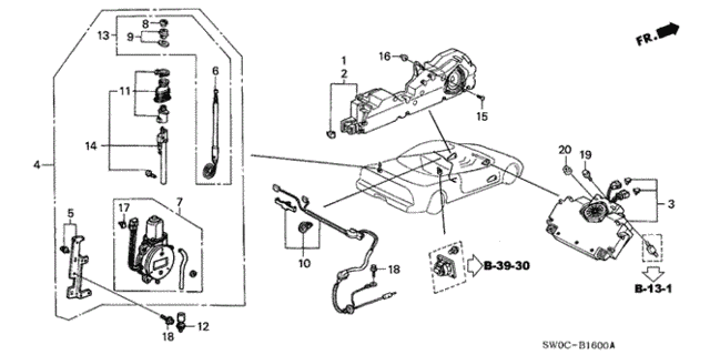 Antenna - Speaker for 2003 Acura NSX #0