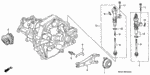 22825PX5A00 - Transmission - Manual: BOLT, RELEASE FORK for Honda Image
