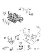 68470044AA - Electrical: Engine Wiring Bracket for Mopar Image