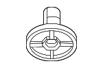 7147306224 - Suspension: Lower Shield Nut for BMW Image