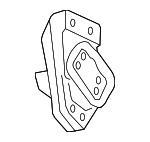52021614AA - Engine: Rear Insulator for Mopar Image
