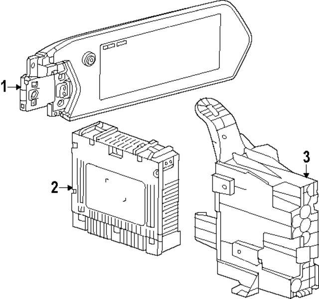 85720980 - : Radio for Buick: Encore GX Image