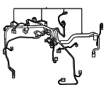 8212178011 - Electrical: Engine Harness for Lexus: NX200t, NX300 Image