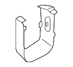 991605188001E0 - : Cruise Control Distance Sensor Cover for Porsche: 718 Boxster, 718 Cayman, 911, Cayman, Macan, Panamera Image