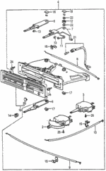 90401693000 - : Washer A, Control Lever for Honda Image