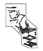 85082564 - Body: Seat Frame for GM Image