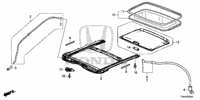 Sliding Roof for 2014 Honda Accord #0