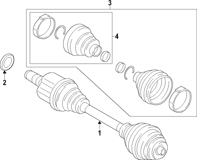 24278699895 - Transmission: Automatic Transmission Output Shaft Seal for BMW Image