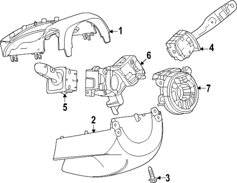Switches for 2025 Buick Encore GX #1