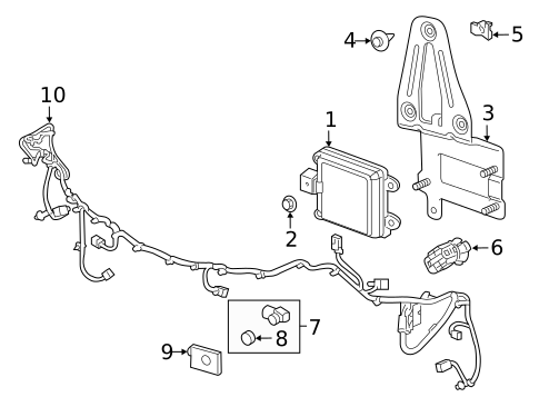 Controls for 2021 Buick Enclave #0