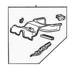 1W4Z5411215AA - Body: Rear Floor Pan for Lincoln: LS Image