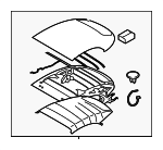 54349448941 - Body: Top Assembly for BMW: 840i, 840i xDrive, M8, M850i xDrive Image