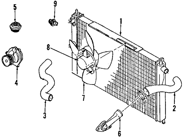 96143985 - : Thermostat Housing for GM Image