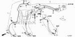17713SE0003 - Body/Air Conditioning: CLAMP, FUEL PIPE for Honda Image