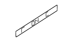 73160EB01B - Accessories: Luggage Carrier Decal for Nissan Image