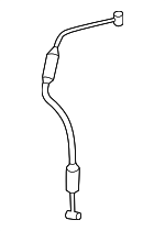 6460733240 - Body: Lock Cable for Lexus: ES300h, ES350 Image