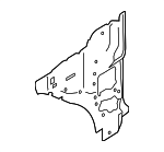 PC3Z2502038B - Body: Cowl Side Panel for Ford Image